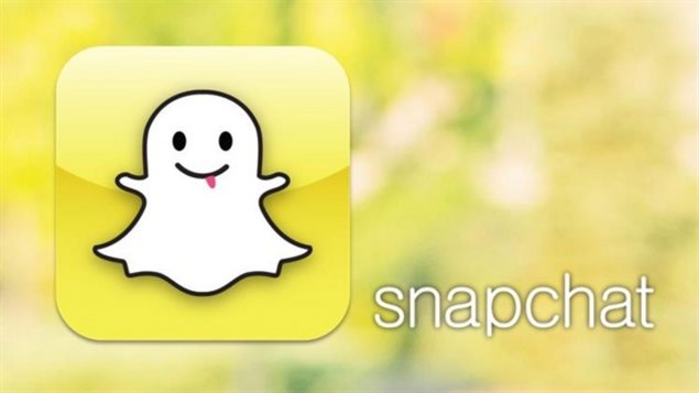 Le logo de snapchat, la figure de proue du web éphémère Le logo de snapchat, la figure de proue du web éphémère