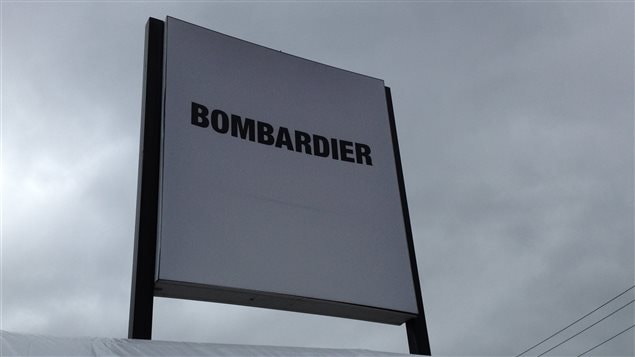 L’usine de Bombardier à Thunder Bay.