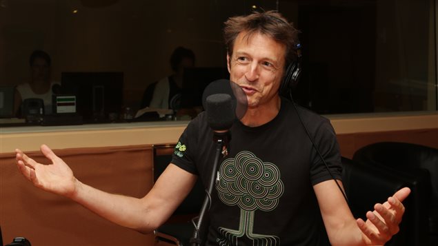 Le comédien Stéphane Crête Le comédien Stéphane Crête