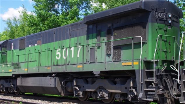 La locomotive 5017 sera vendue aux enchères.