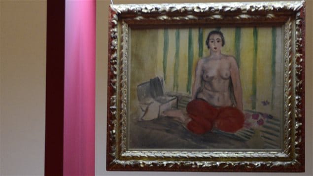 La Odalisa con pantalón rojo de Henry Matisse