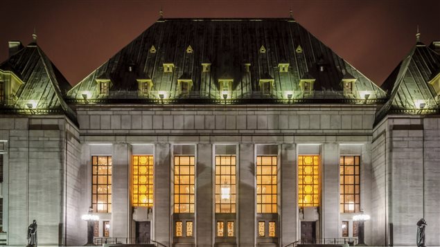 Corte Suprema de Canadá, en Ottawa. 