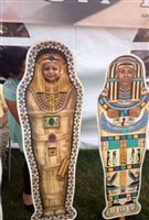 معروضات في الخيم المصريّة في مهرجان التراث في ادمنتون عام 2014