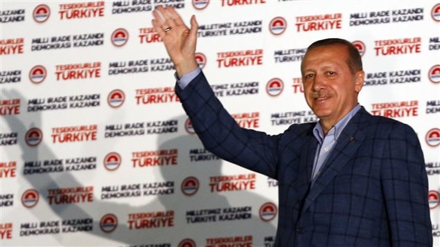 الرئيس التركي المنتخب رجب طيب أردوغان