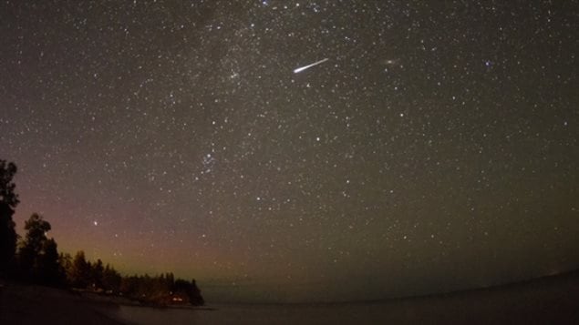Ric Hornsby shared this photo of a Perseid meteor, captured north of Gimli, Manitoba in August 2013. 