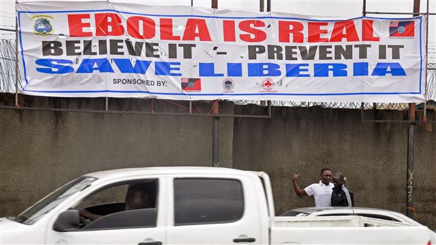 « L'Ebola, c'est vrai. Croyez-le, prévenez-le, sauvez le Liberia »