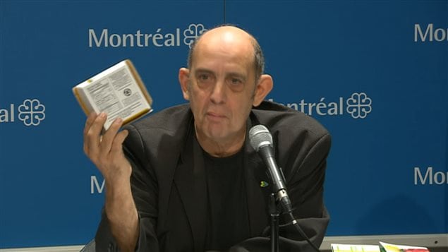 Marvin Rotrand, conseiller municipal de Snowdon, à Montréal, le 14 août 2014