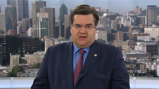 Le maire de Montréal Denis Coderre.