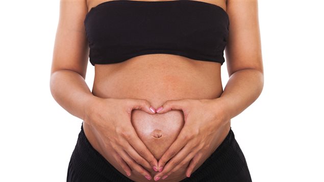 Une femme enceinte Une femme enceinte