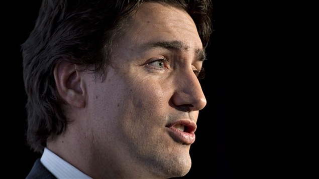 Le chef du PLC Justin Trudeau