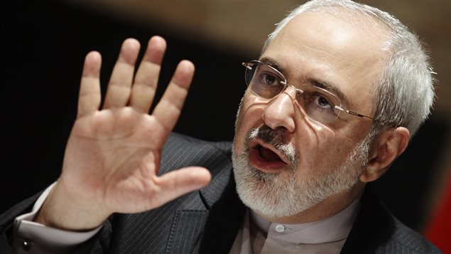 El ministro de Relaciones Exteriores de Irán, Mohammad Javad Zarif
