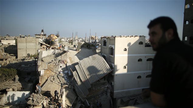 أثار القصف الإسرائيلي على غزة