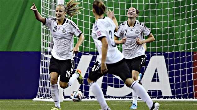 L'équipe allemande de soccer féminin U-20