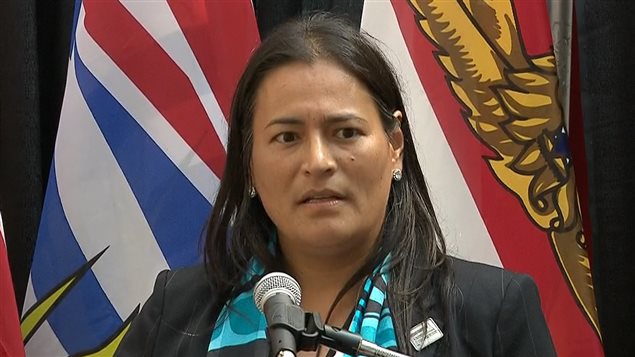 ميشال أوديت رئيسة جمعية نساء السكان الأصليين في كندا 
