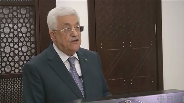 Mahmud Abbas, presidente de la Autoridad Palestina.