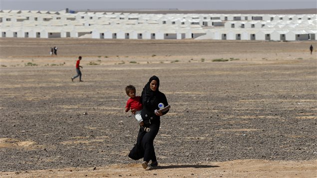 مخيم للاجئين في الأردن