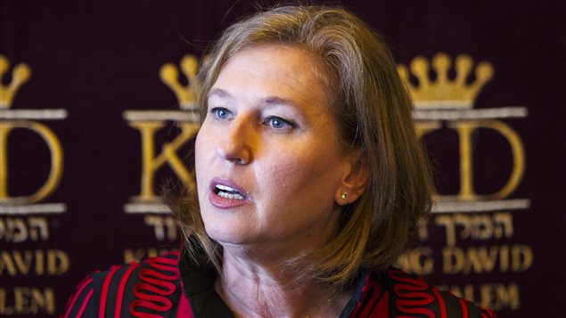 Tzipi Livni, ministra israelí de Justicia.