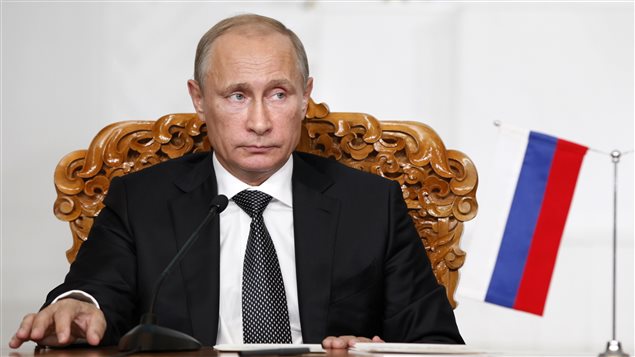 Le président russe, Vladimir Poutine