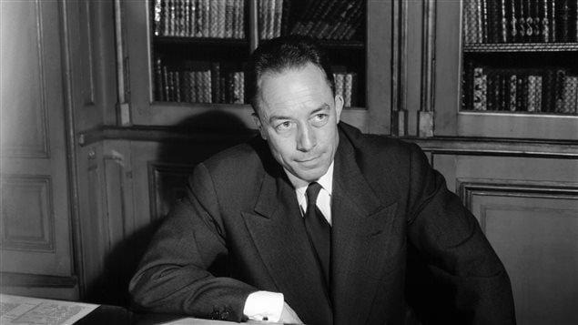 Un portrait de l'écrivain français Albert Camus, en 1957. Un portrait de l'écrivain français Albert Camus, en 1957.