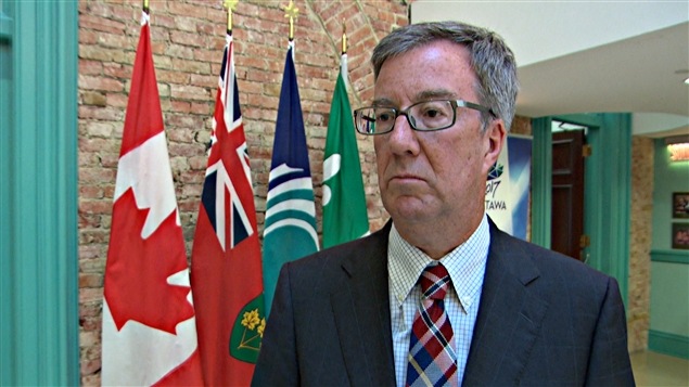 Le maire d'Ottawa, Jim Watson. (sept 2014)