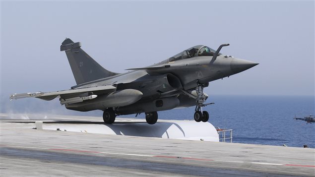 Caza francés Rafale 