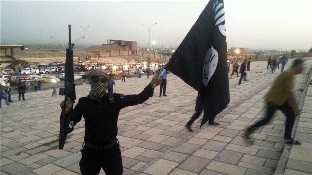 Un combatiente del autodenominado Estado islámico, en Irak.