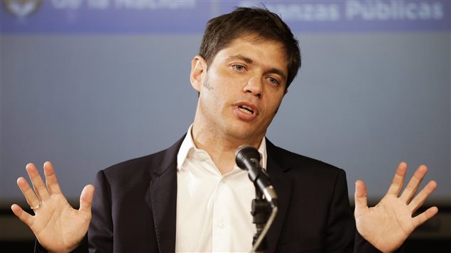 Axel Kicillof, ministro de Economía de Argentina.
