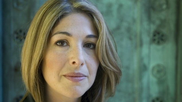 L'auteure et journaliste canadienne Naomi Klein L'auteure et journaliste canadienne Naomi Klein