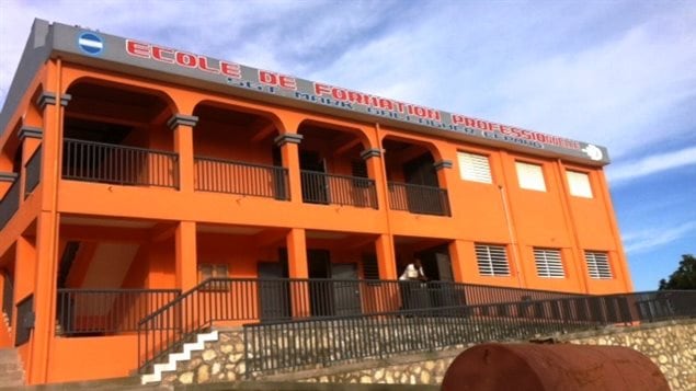 مدرسة التدريب المهني في هايتي التي تحمل اسم السيرجنت الكندي الراحل مارك غالاغير والتي تفتح أبوابها في الثالث عشر من الشهر المقبل
