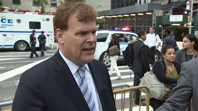 El ministro de Relaciones Exteriores de Canadá, John Baird