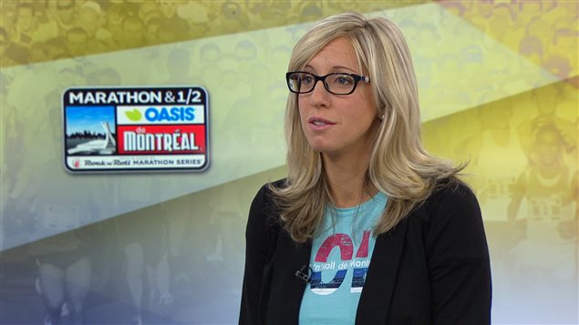 Dominique Arsenault, directrice des communications, Marathon Oasis Rock & Roll de Montréal