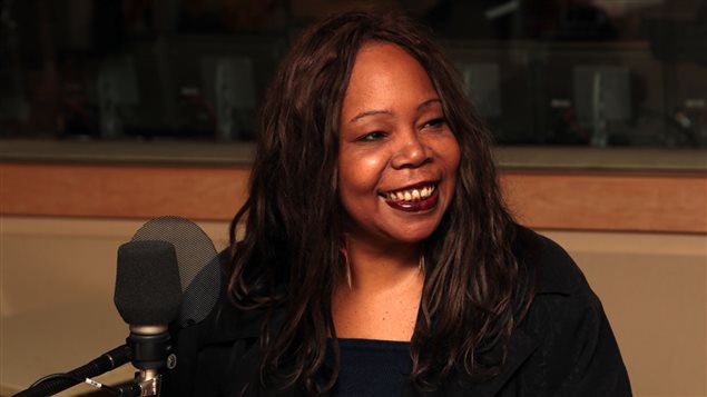 La comédienne Néfertari Bélizaire La comédienne Néfertari Bélizaire