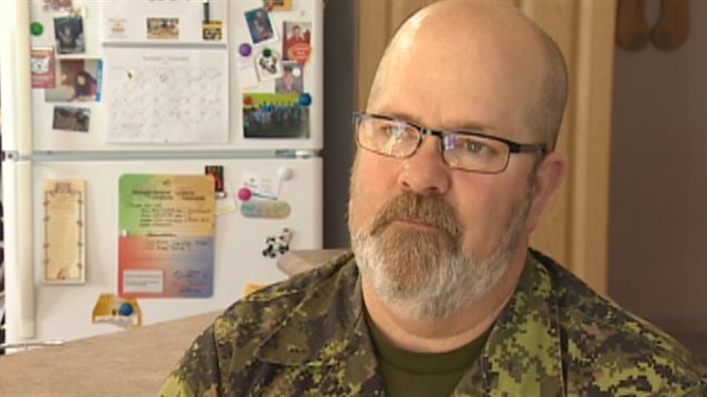 L’adjudant maître Neil Dodsworth 