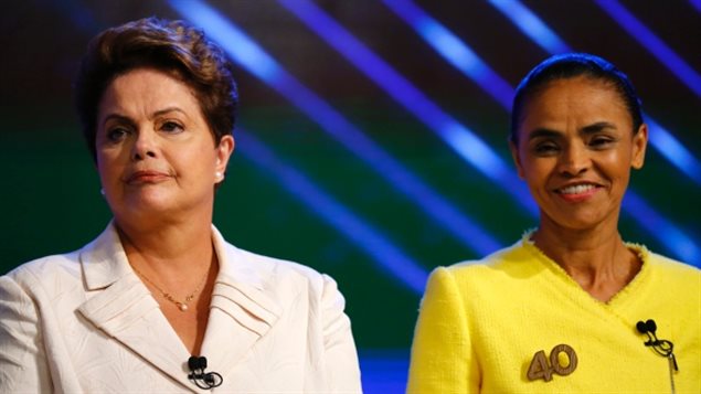 Dilma Roussef y Marina Silva