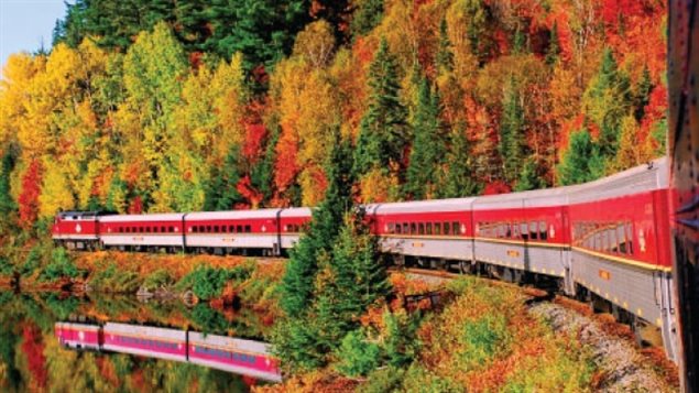 Northern Ontario's Agawa Canyon Tour Train is a one-day wilderness excursion that gets very busy during the fall colours. 