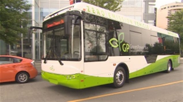 Le bus électrique EV350 de GreenPowerBus 