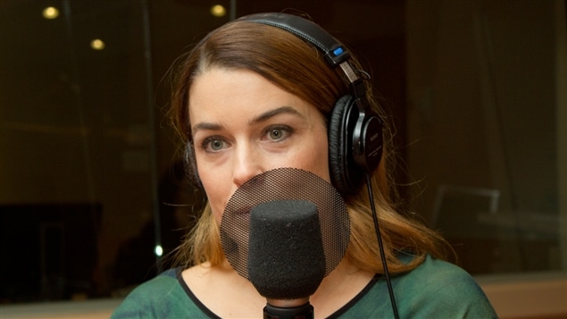 La journaliste scientifique et animatrice Marie-Pier Elie La journaliste scientifique et animatrice Marie-Pier Elie