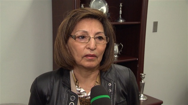 Martha Raguilera, residente en Montreal viajó a Ottawa para votar.