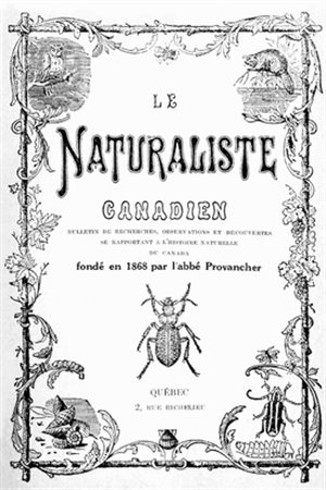 غلاف عدد شباط (فبراير) 1923 من Le Naturaliste canadien
