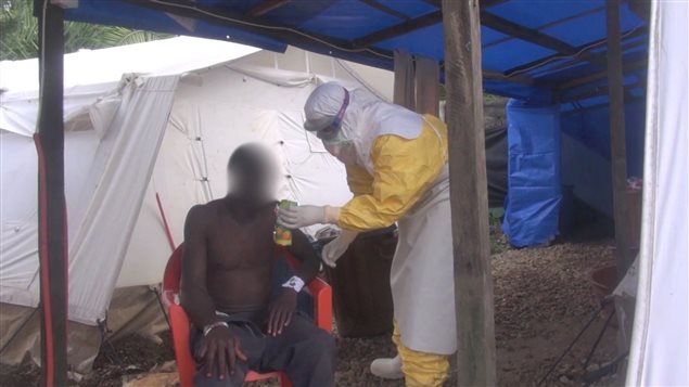 Centro de MSF en Guinea