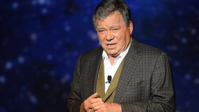 William Shatner, actor y cantante canadiense.