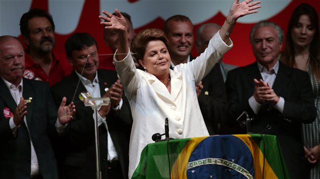 La presidenta de Brasil, Dilma Rousseff.