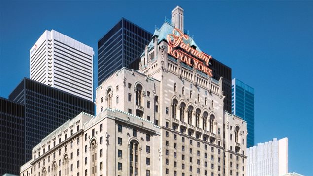 El lujoso hotel Fairmont Royal York de Toronto.