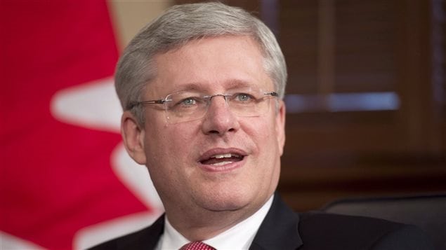 Stephen Harper, primer ministro de Canadá.