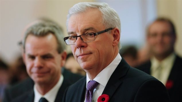 Greg Selinger, primer ministro de Manitoba.