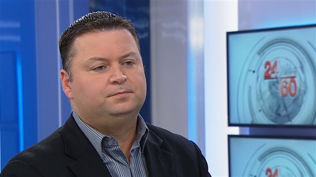 Dany Michaud, directeur general del banco alimentario Moisson Montreal.