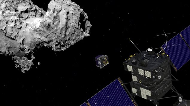 Rosetta et la comète Philae Rosetta et la comète Philae
