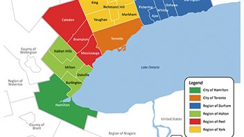 coyote ontario map toronto hamilton area greater gtha canada attacks most increase coyotes urban fastest growing known