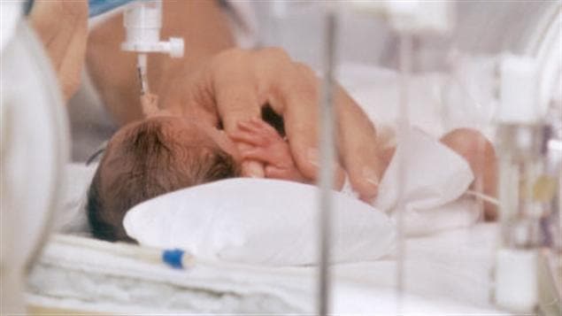 Un bébé prématuré