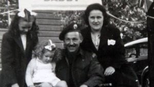 Une photo de famille prise lorsque Clem Mintz est rentré de la Seconde Guerre mondiale. (Randy Higgins)